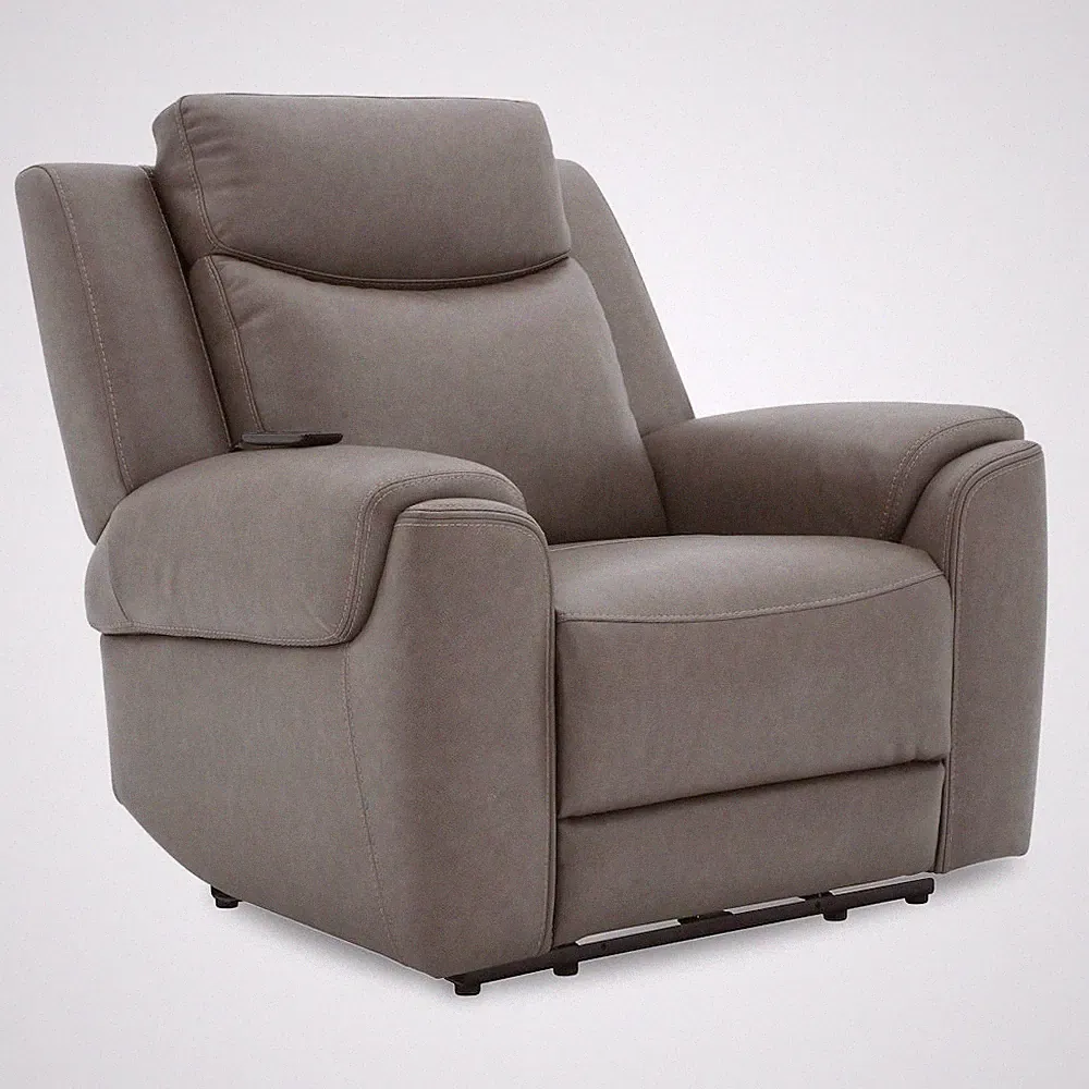 Momentum - Dark Granite Power Zero Gravity Recliner with Heat & Massage